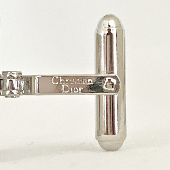 DIOR Vintage Cufflinks And DIOR Tie Pin in Original Box - Picture 5 of 10